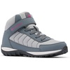Columbia Kids Dart Canyon Mid (Little Kid/Big Kid)(Steam/Wild Fuchsia)