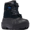 Columbia Kids Youth Powderbug Alpine Waterproof (Toddler/Little Kid/Big Kid)(Dark Grey/Mountain Blue)