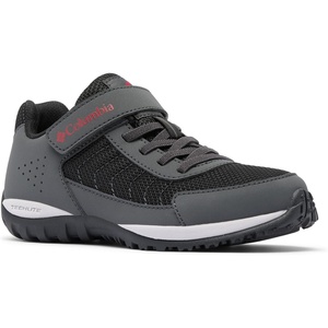 Columbia Kids Dart Canyon Low (Little Kid/Big Kid)(Black/Mountain Red)