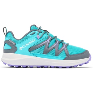 Columbia Kids Peakfreak Rush Waterproof (Little Kid/Big Kid)(Geyser/Paisley Purple)