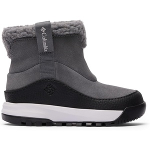 Columbia Kids Snowtrot Ease (Little Kid/Big Kid)(Graphite/Black)