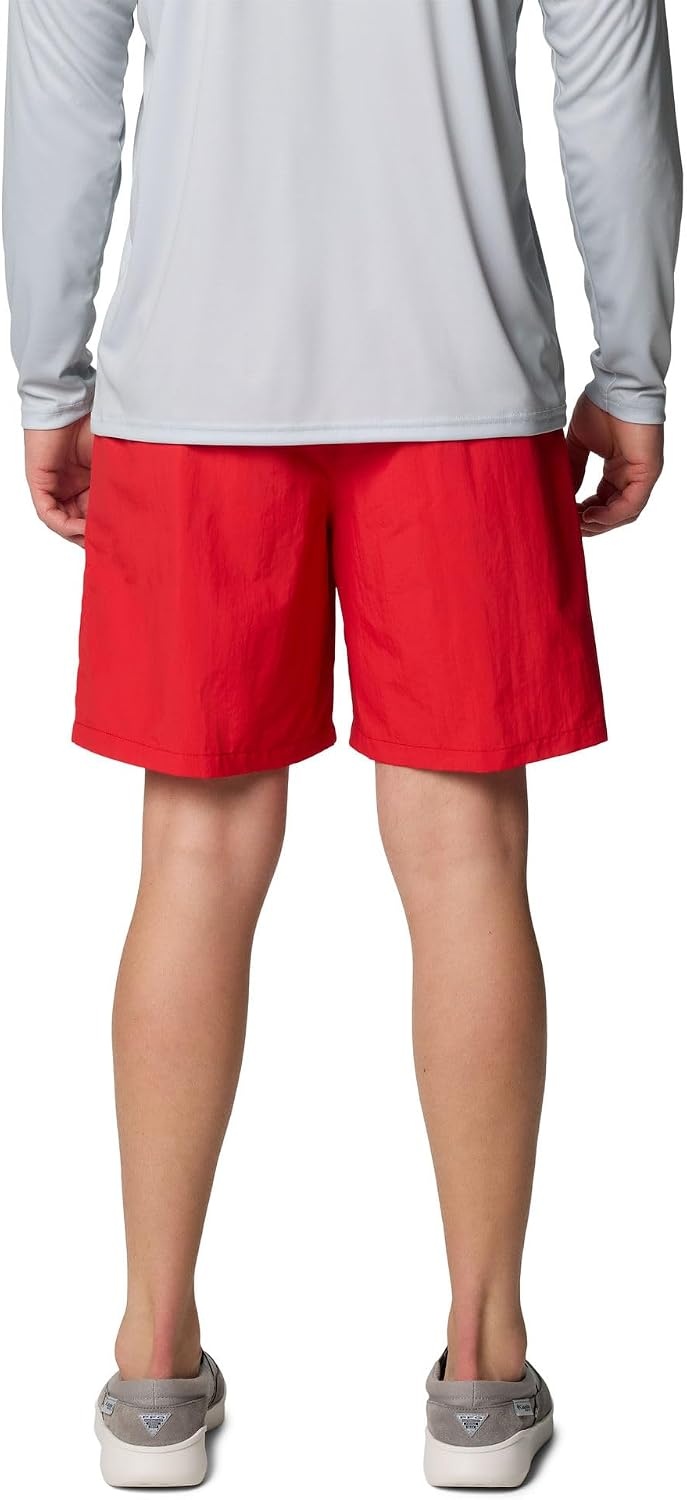 image:imageColumbia Mens PFG Backcast IV Quick Dry Swim ShortsRed Spark