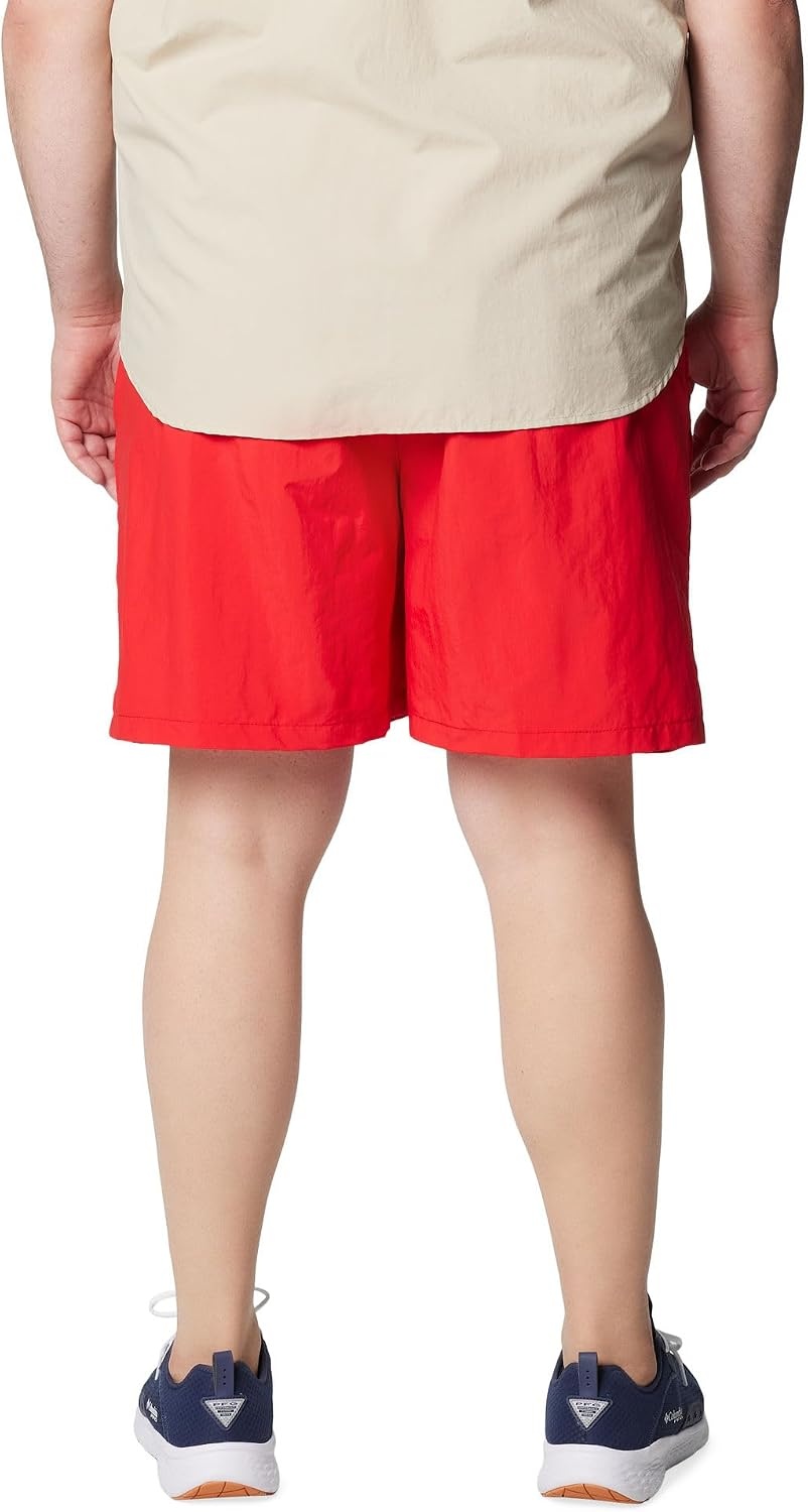 image:imageColumbia Mens PFG Backcast IV Quick Dry Swim ShortsRed Spark