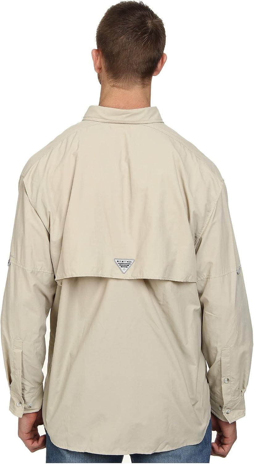 image:imageColumbia Mens PFG Bahama II Long Sleeve ShirtFossilRealtree Ap