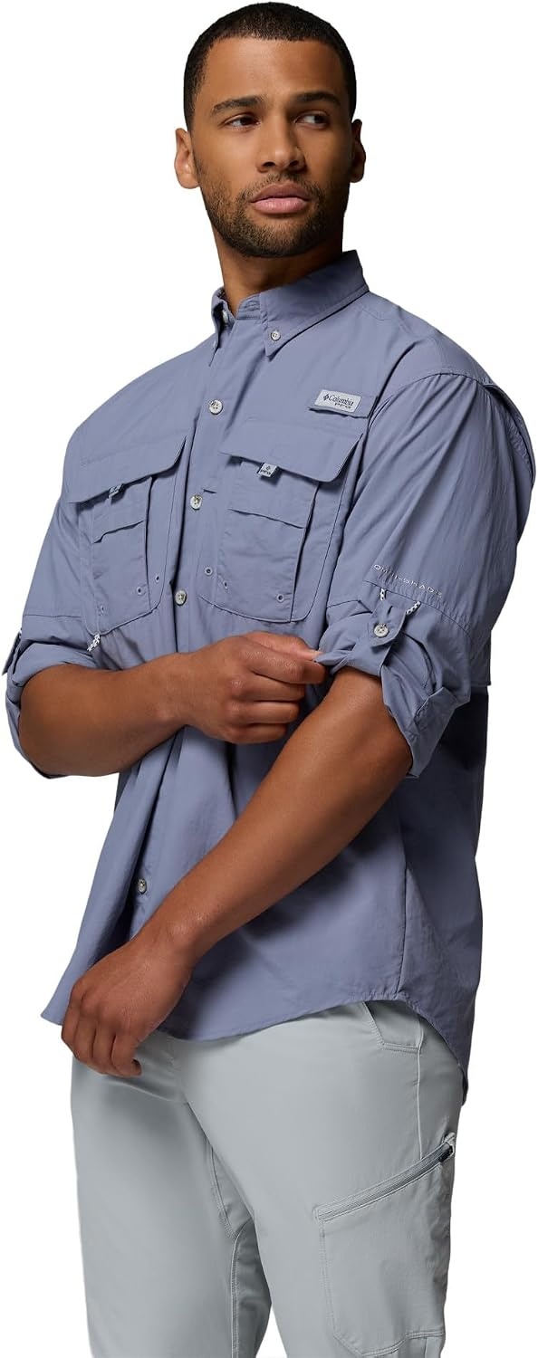 image:imageColumbia Mens PFG Bahama II Long Sleeve ShirtNew Moon