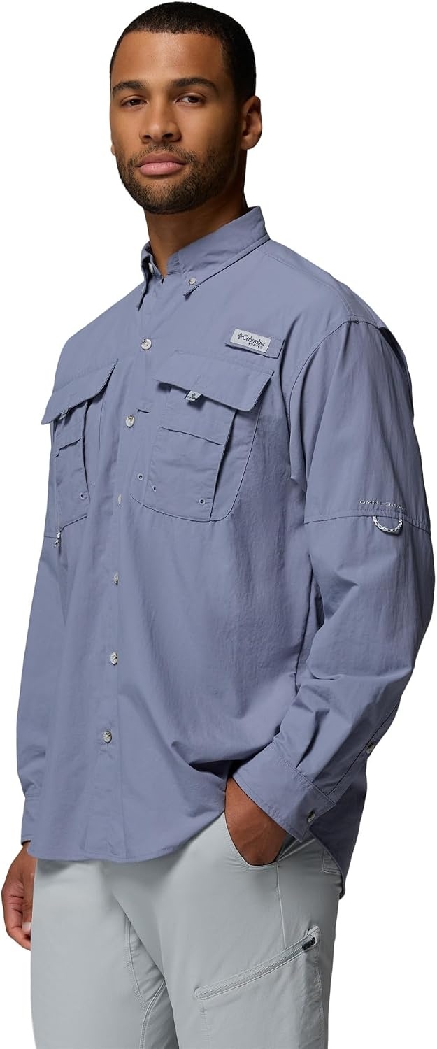 image:imageColumbia Mens PFG Bahama II Long Sleeve ShirtNew Moon