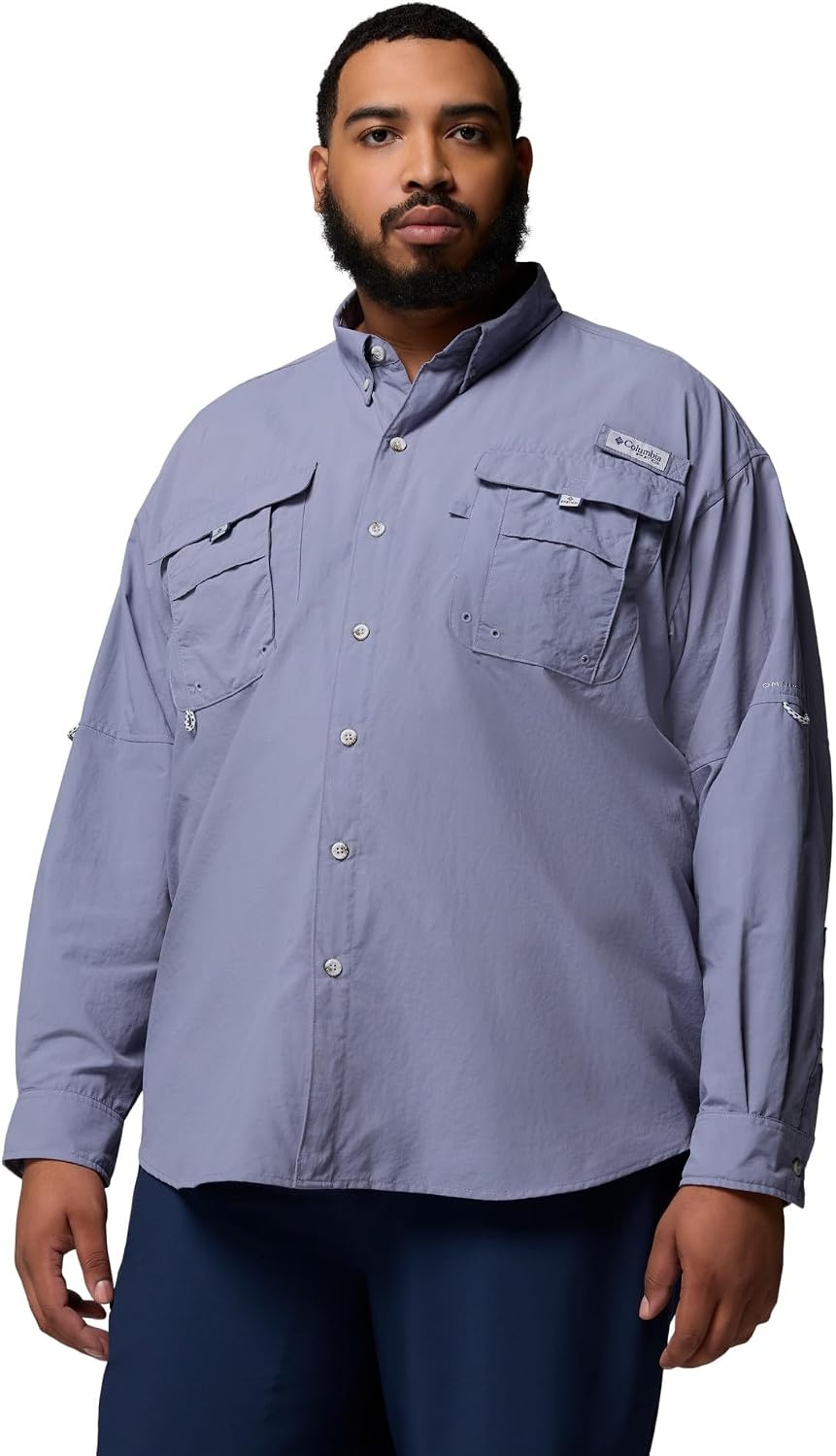 image:imageColumbia Mens PFG Bahama II Long Sleeve ShirtNew Moon