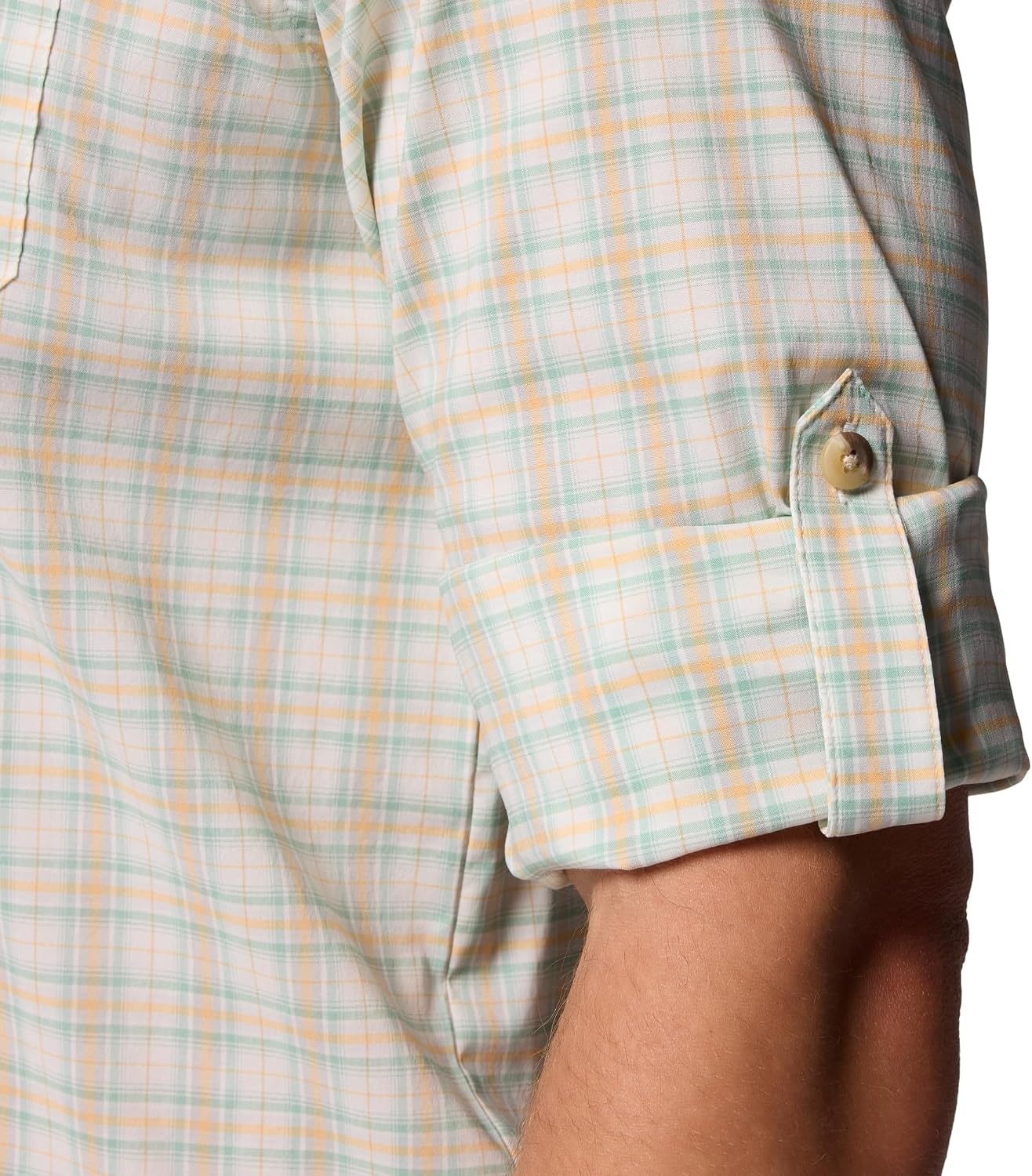 image:imageColumbia Mens PFG Harbor Peak Long Sleeve ShirtMisty Jade Wayward Tartan
