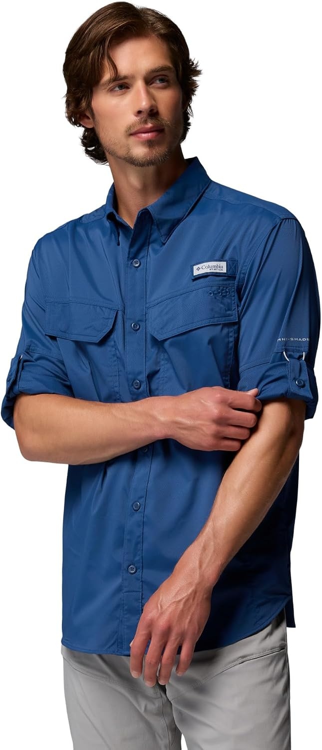 image:imageColumbia Mens PFG Skiff Guide ii Long Sleeve ShirtCarbon