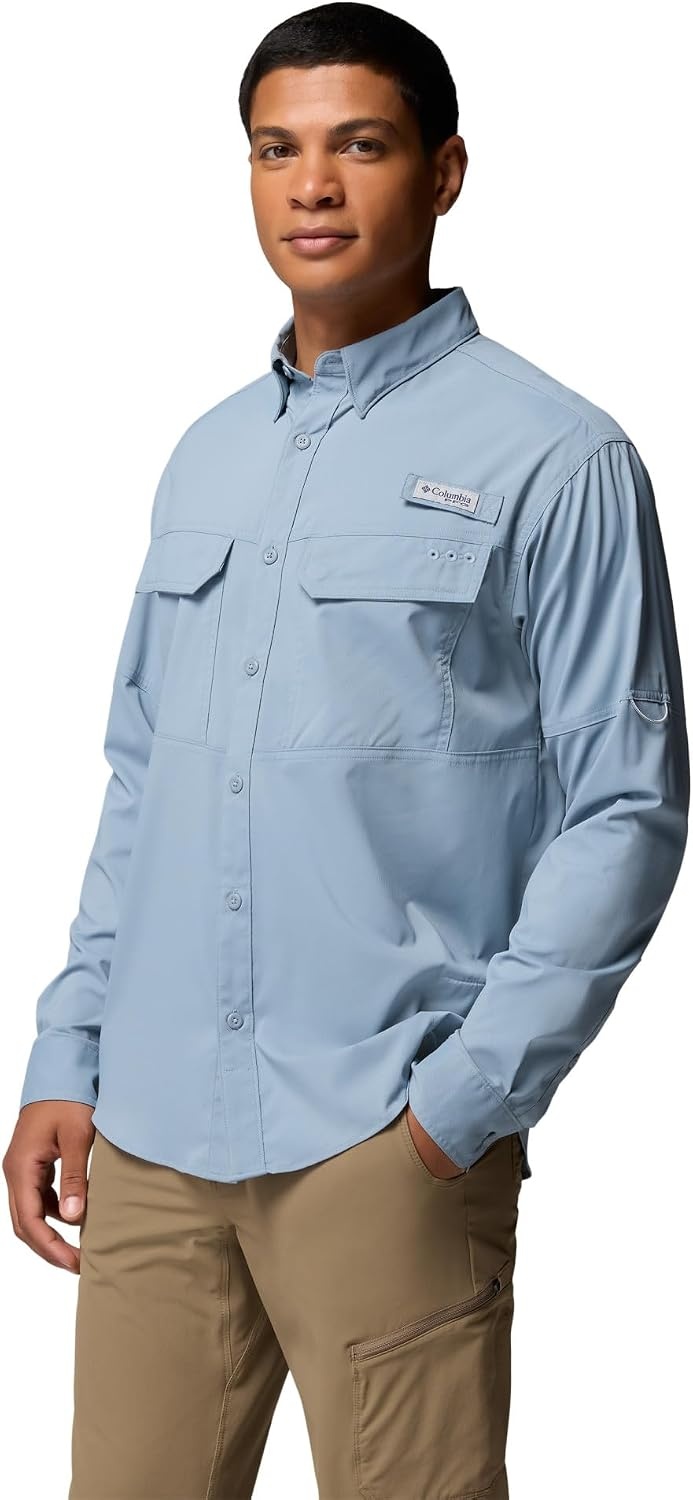 image:imageColumbia Mens PFG Skiff Guide ii Long Sleeve ShirtDockside Blue