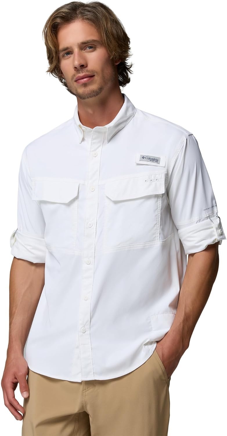 image:imageColumbia Mens PFG Skiff Guide ii Long Sleeve ShirtWhite