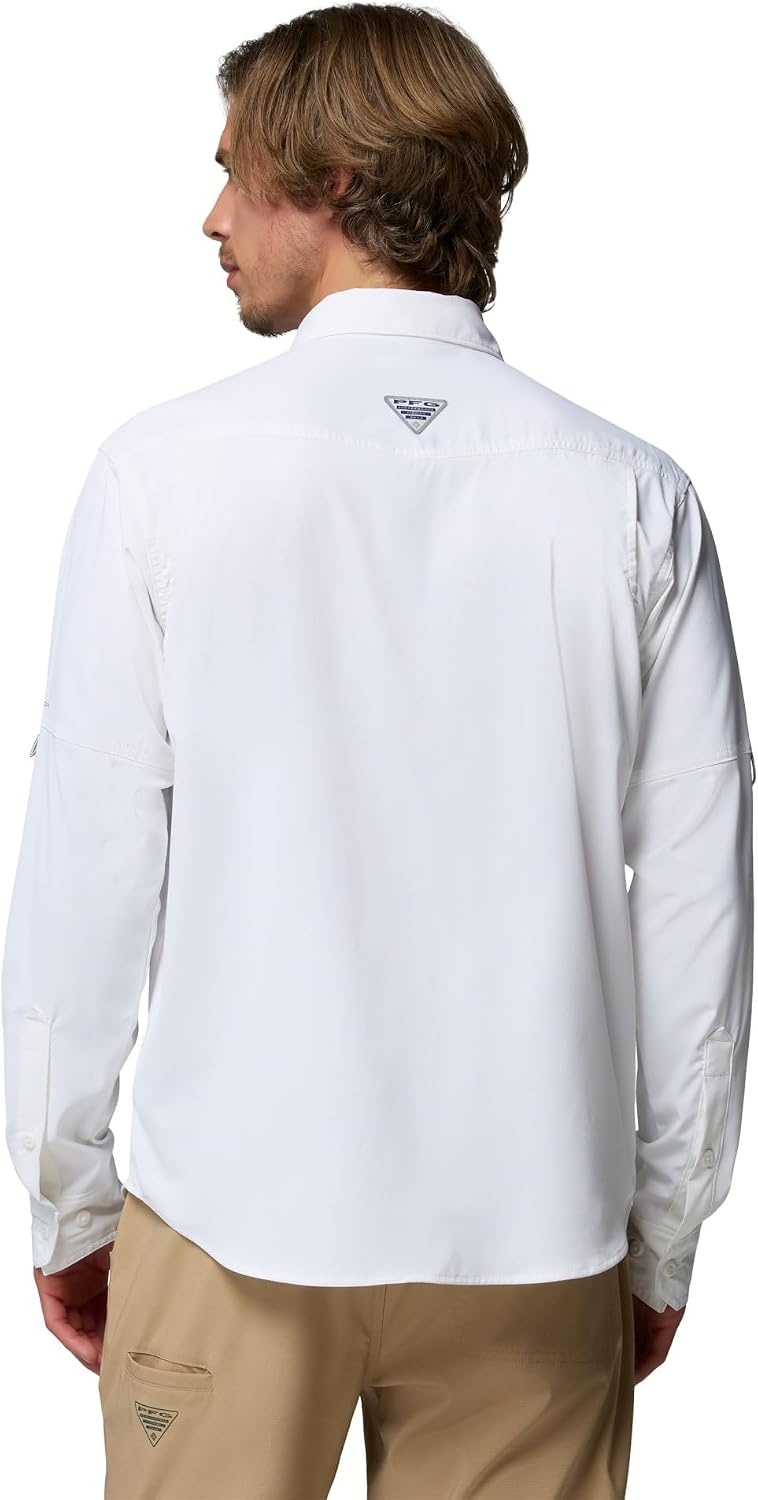 image:imageColumbia Mens PFG Skiff Guide ii Long Sleeve ShirtWhite