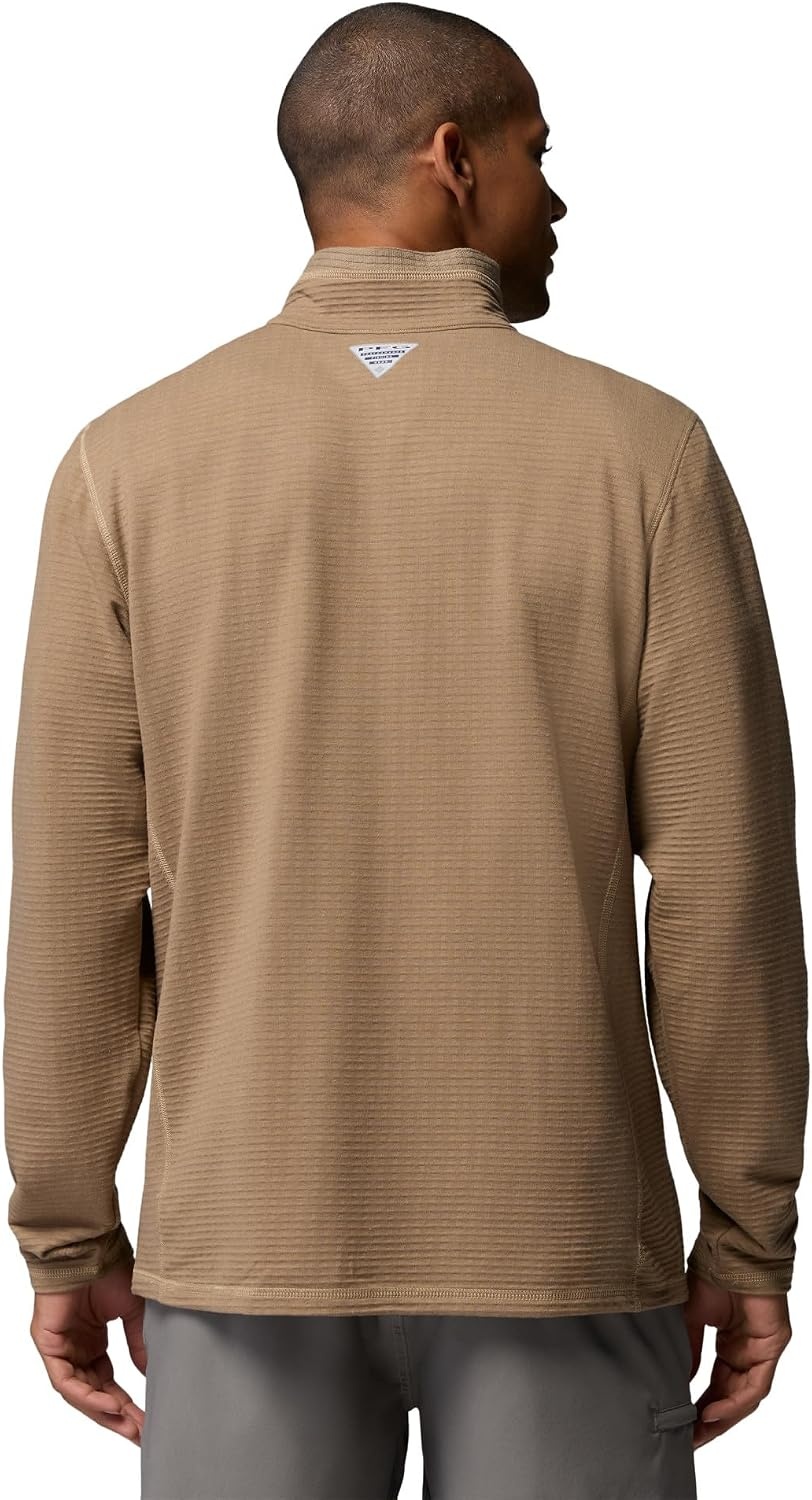 image:imageColumbia Mens PFG Slack Tide Quarter ZipBeachTruffle