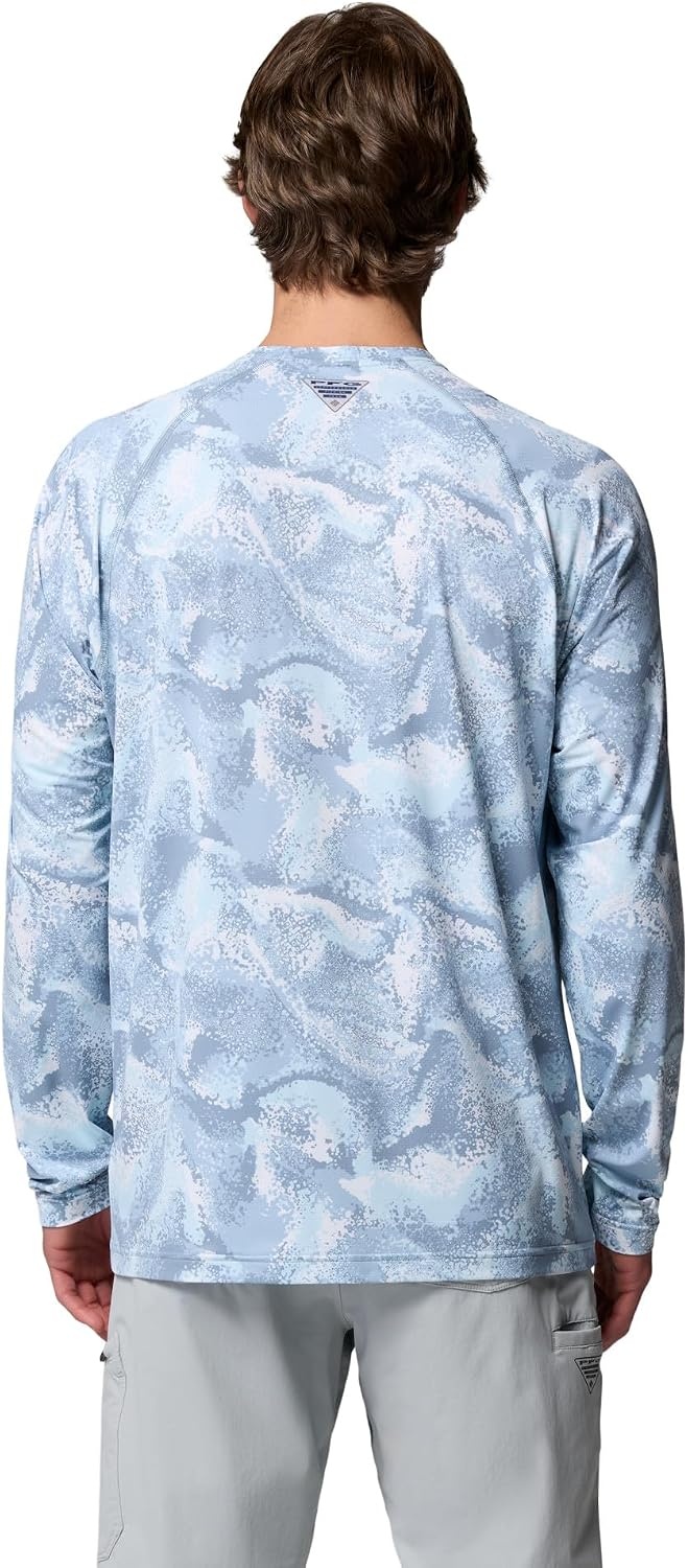 image:imageColumbia Mens PFG Solar Stream II Graphic Long SleeveDockside Blue Watercover