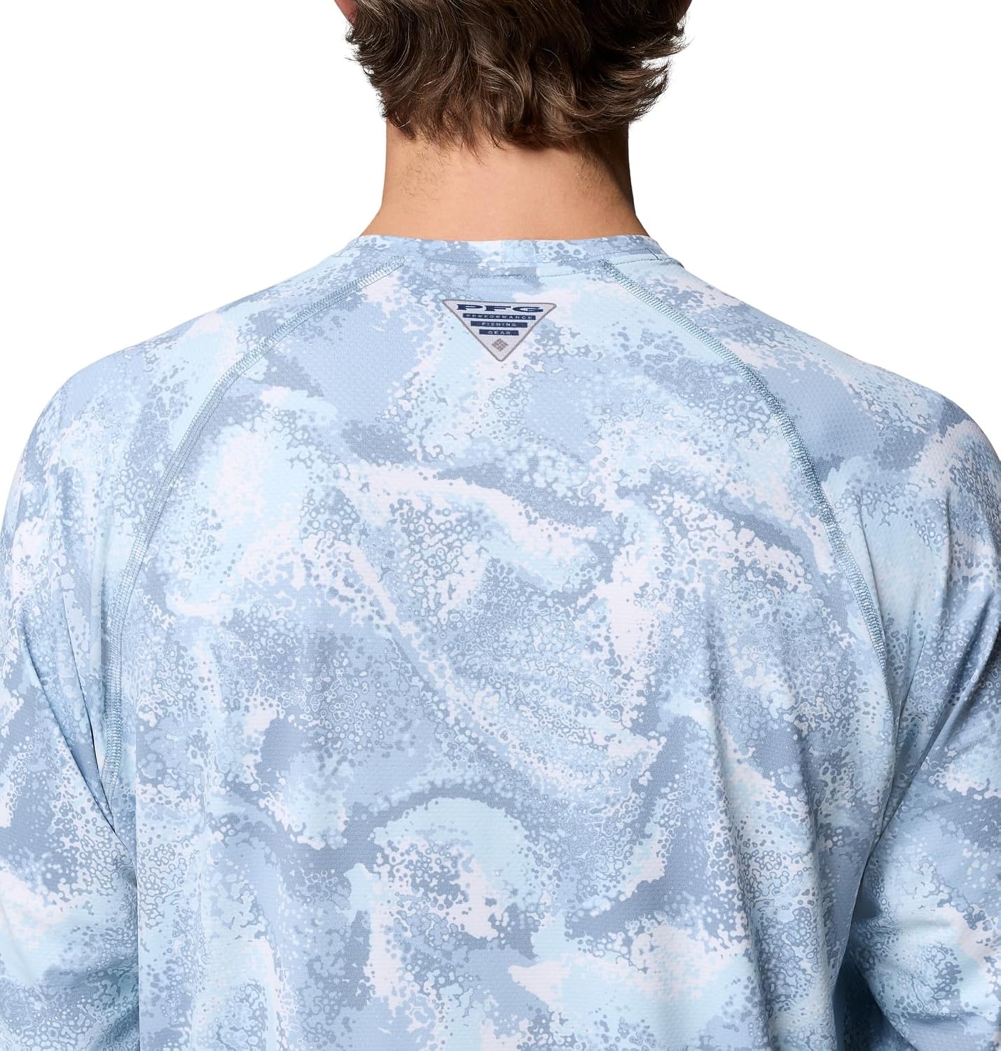 image:imageColumbia Mens PFG Solar Stream II Graphic Long SleeveDockside Blue Watercover