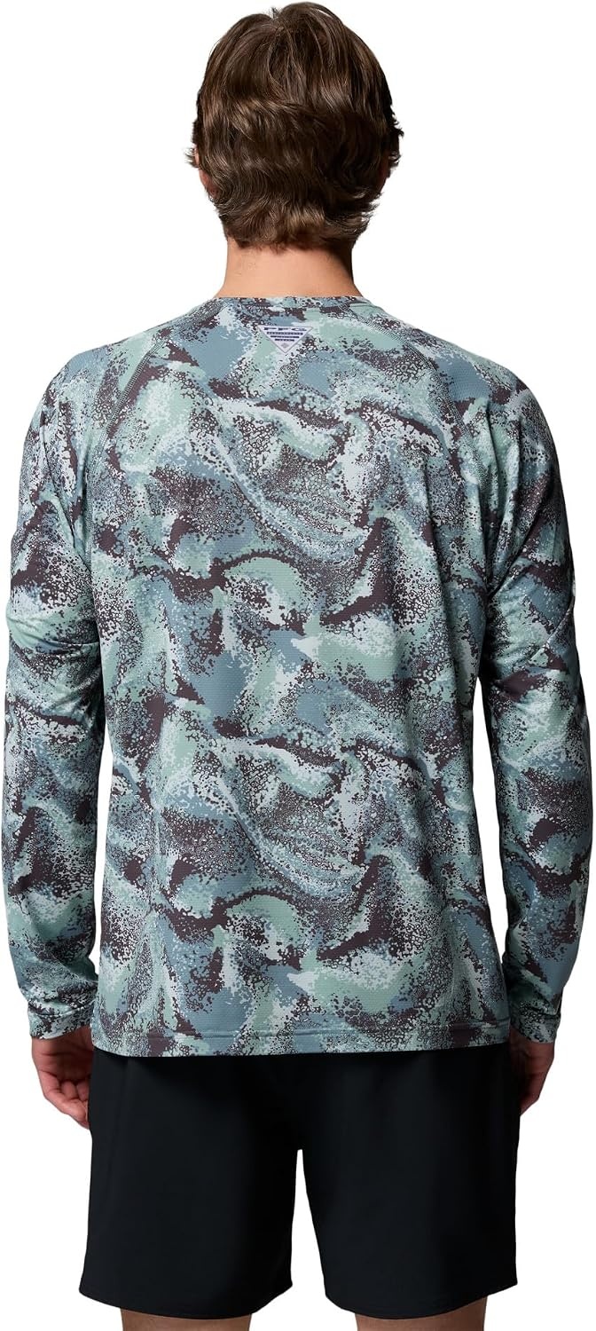 image:imageColumbia Mens PFG Solar Stream II Graphic Long SleeveMetal Watercover
