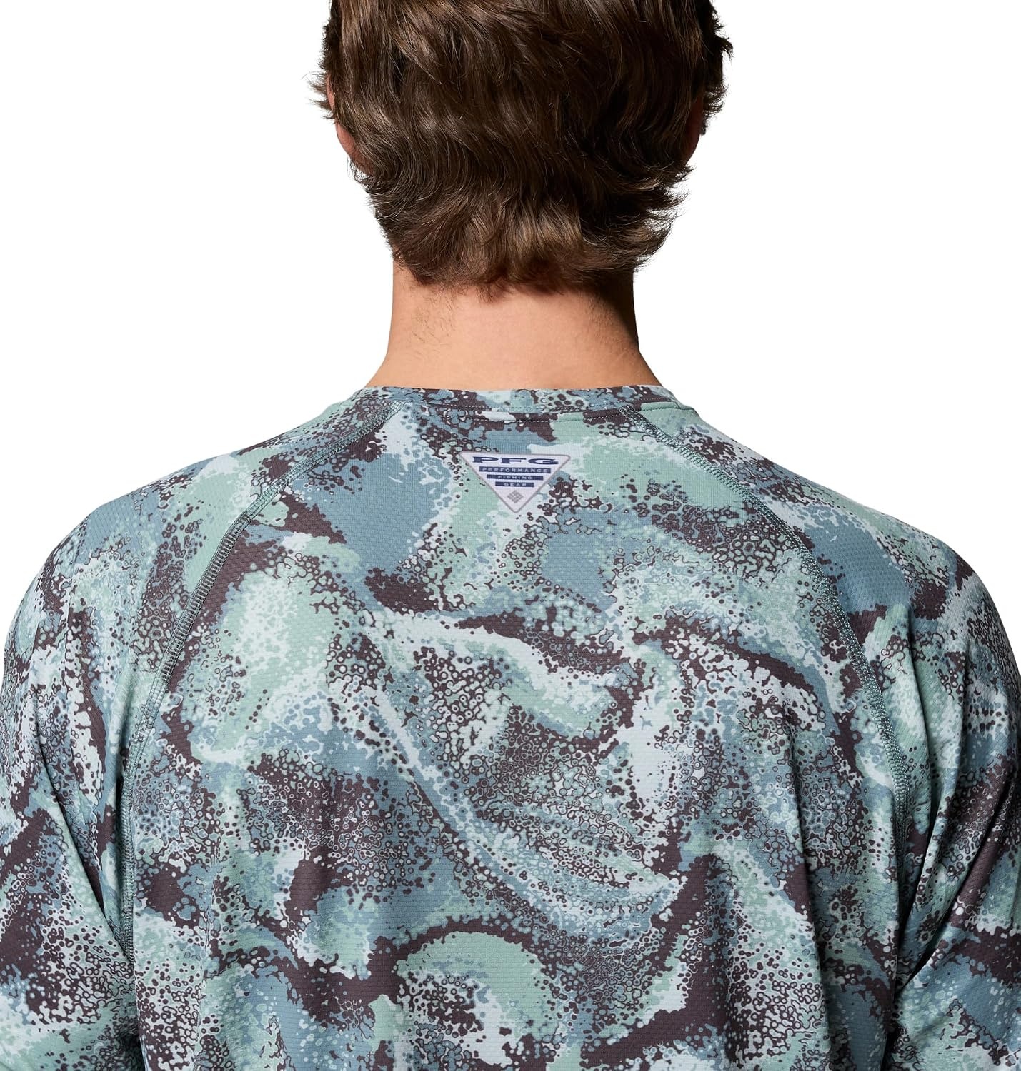 image:imageColumbia Mens PFG Solar Stream II Graphic Long SleeveMetal Watercover