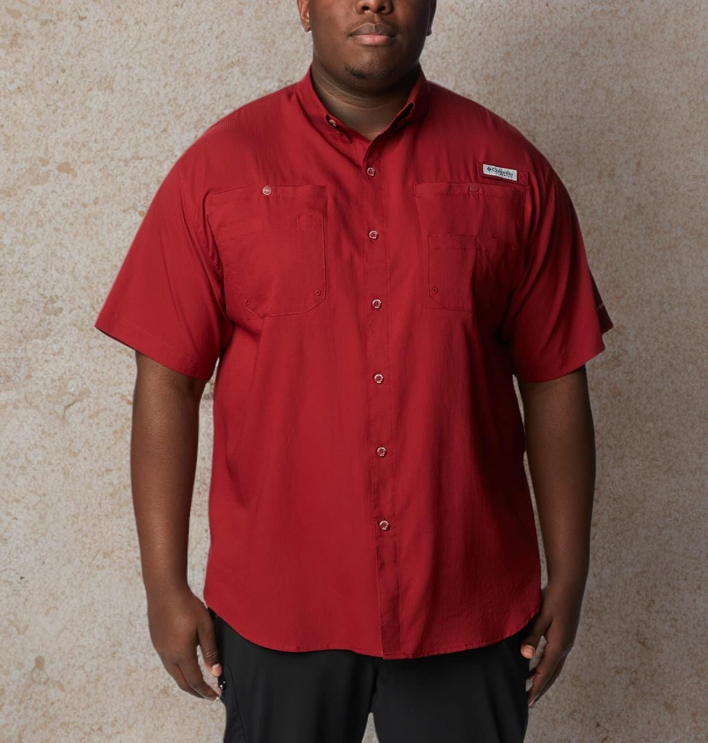 image:imageColumbia Mens PFG Tamiami II Short Sleeve Fishing ShirtBeet