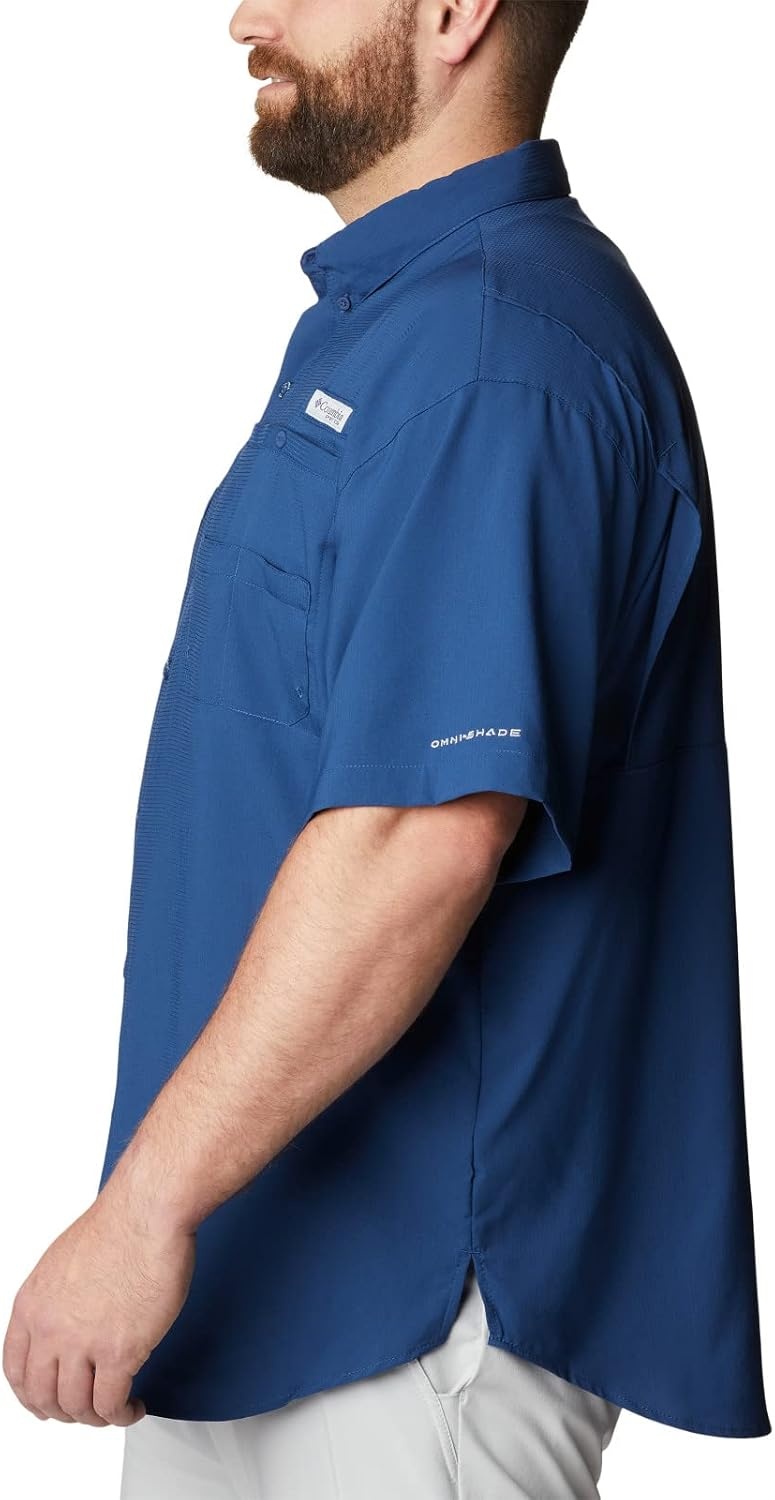 image:imageColumbia Mens PFG Tamiami II Short Sleeve Fishing ShirtCarbon