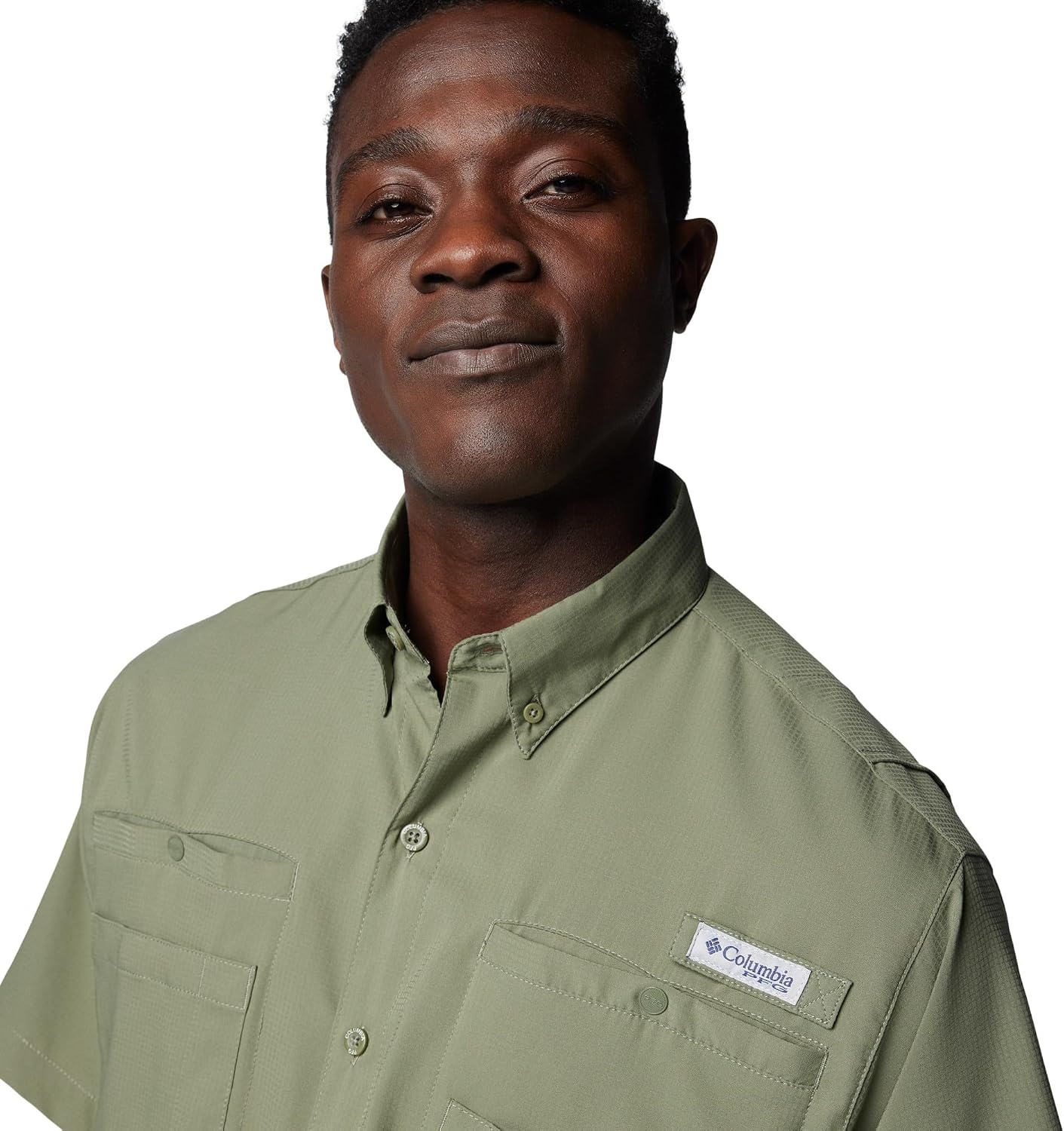 image:imageColumbia Mens PFG Tamiami II Short Sleeve Fishing ShirtCypress