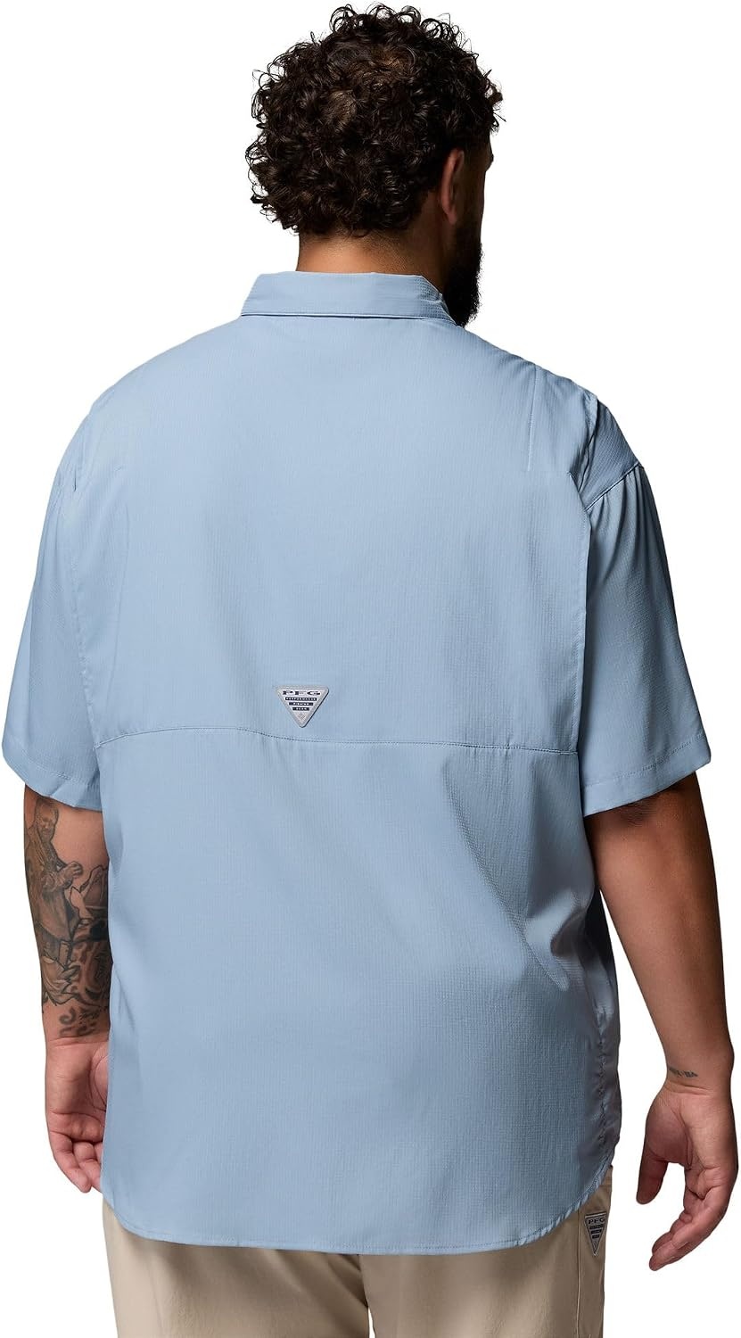 image:imageColumbia Mens PFG Tamiami II Short Sleeve Fishing ShirtDockside Blue