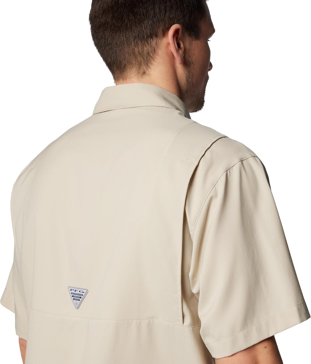 image:imageColumbia Mens PFG Tamiami II Short Sleeve Fishing ShirtFossil