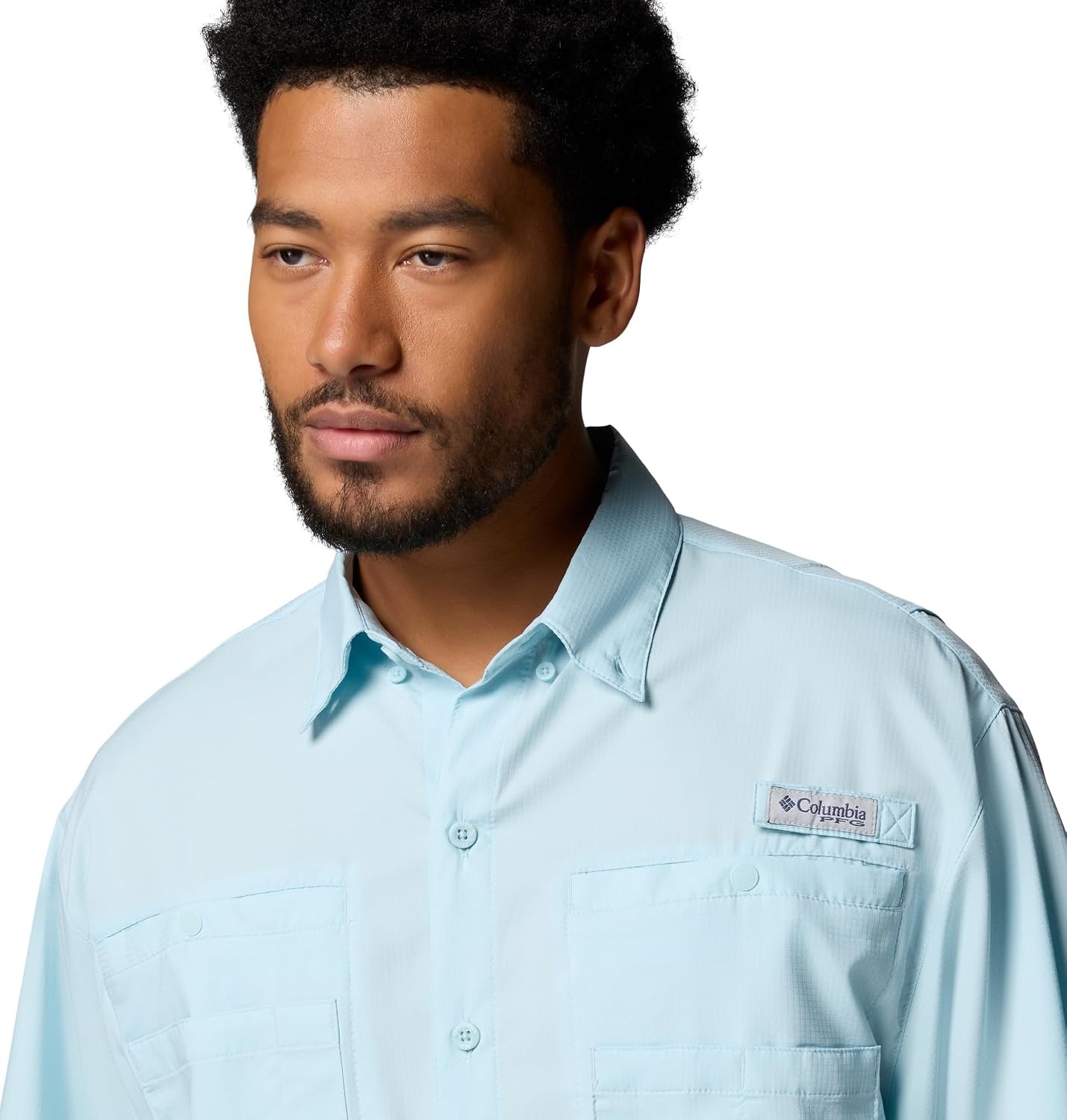 image:imageColumbia Mens PFG Tamiami II Short Sleeve Fishing ShirtMarine Light