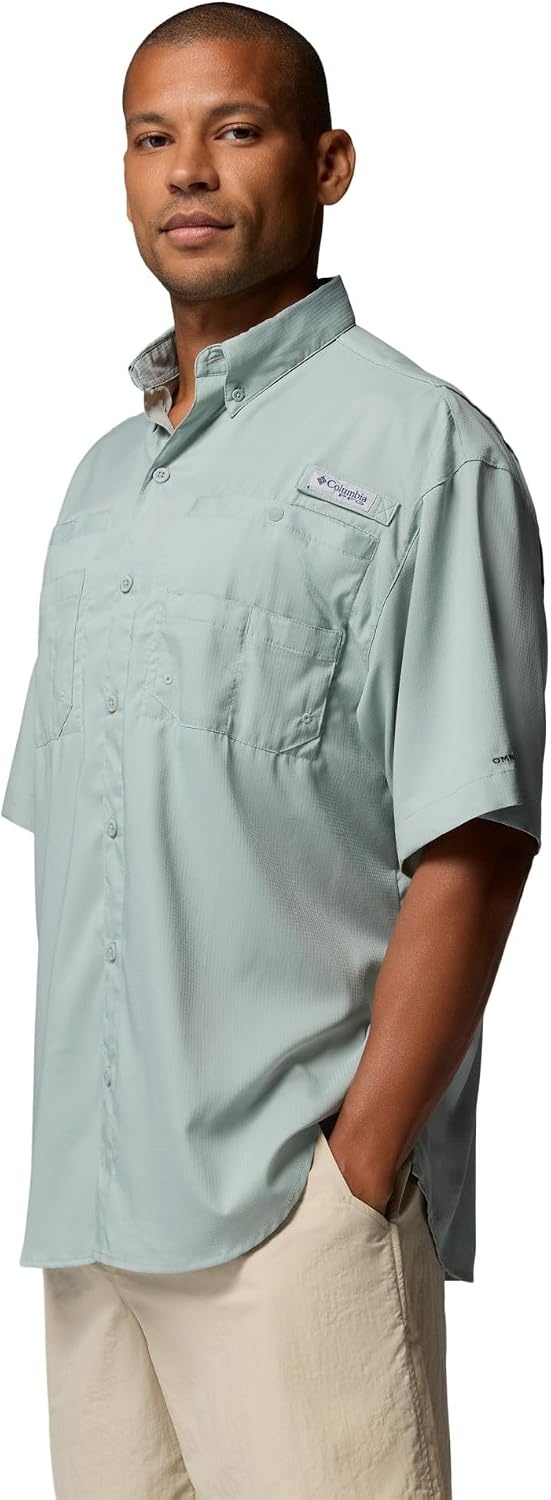 image:imageColumbia Mens PFG Tamiami II Short Sleeve Fishing ShirtNiagara