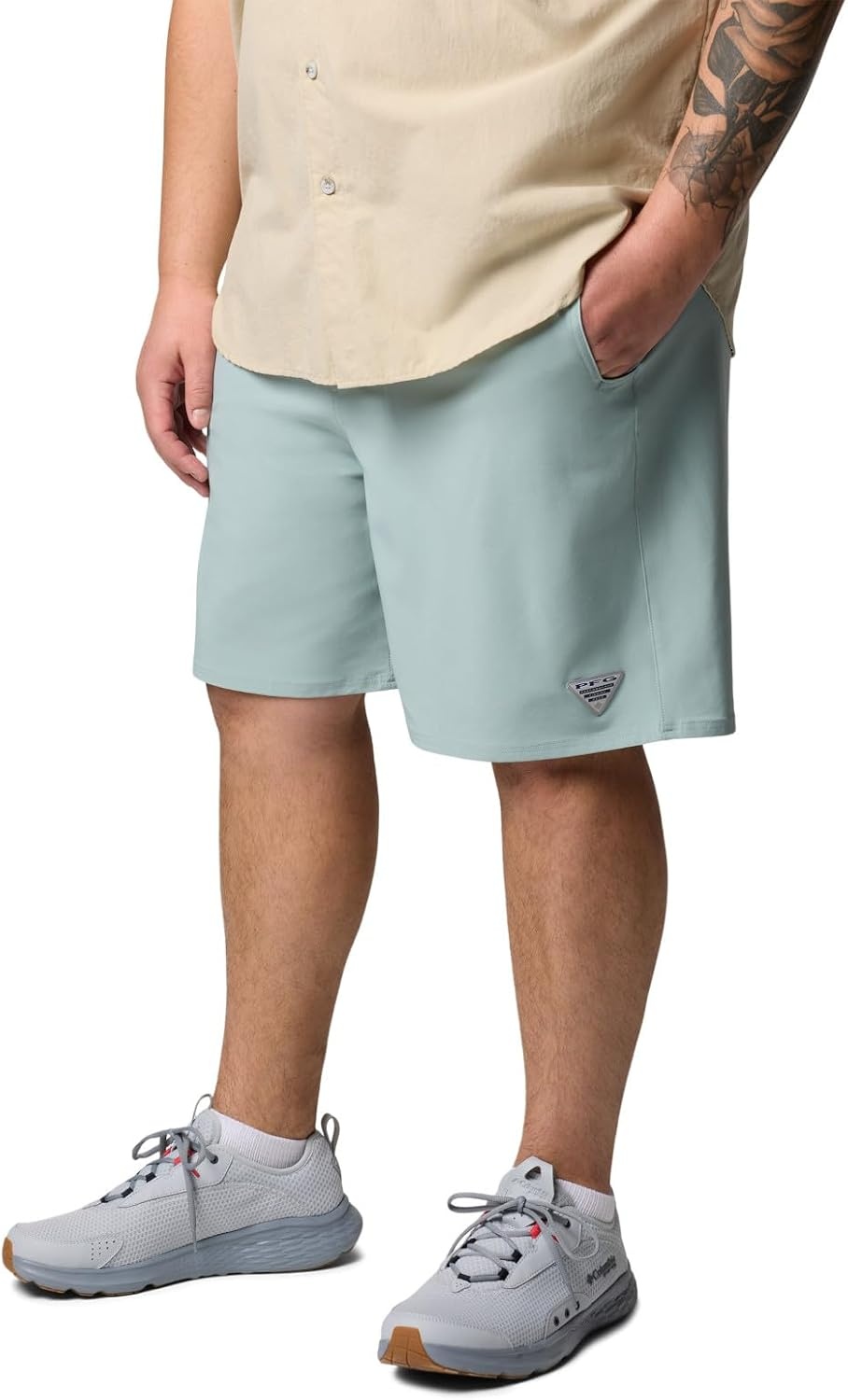 image:imageColumbia Mens PFG Terminal Roamer Stretch ShortCrushed Blue