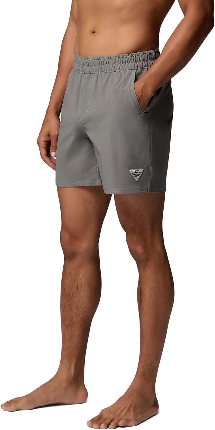 image:imageColumbia Mens PFG Terminal Roamer Stretch ShortTitanium Titanium