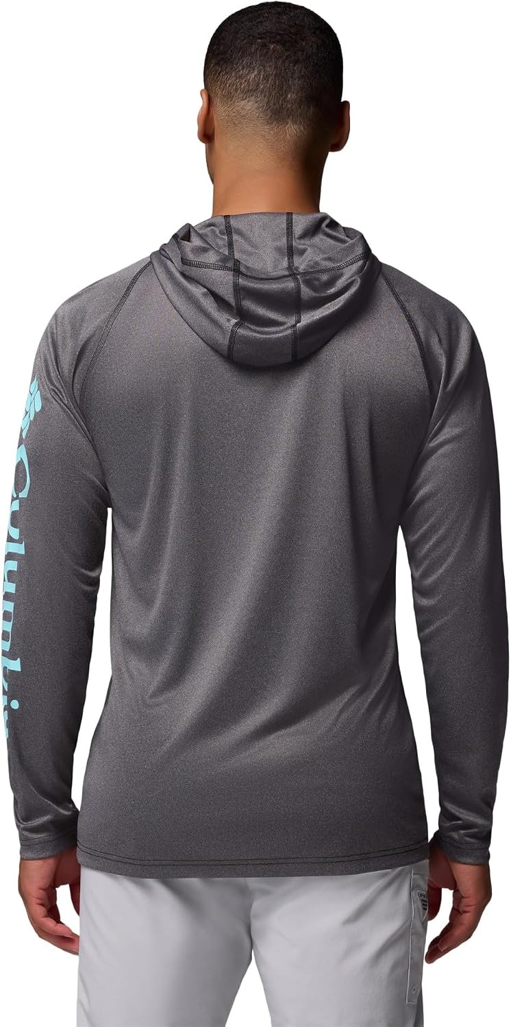 image:imageColumbia Mens PFG Terminal Tackle HoodieBlack HeatherGulf Stream Logo