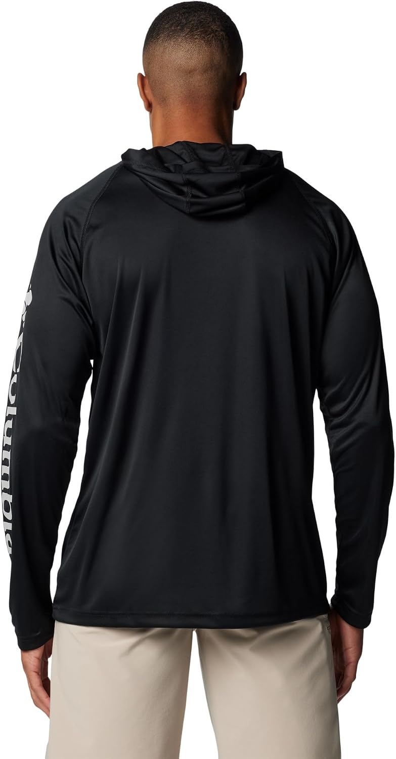 image:imageColumbia Mens PFG Terminal Tackle HoodieBlackCool Grey Logo