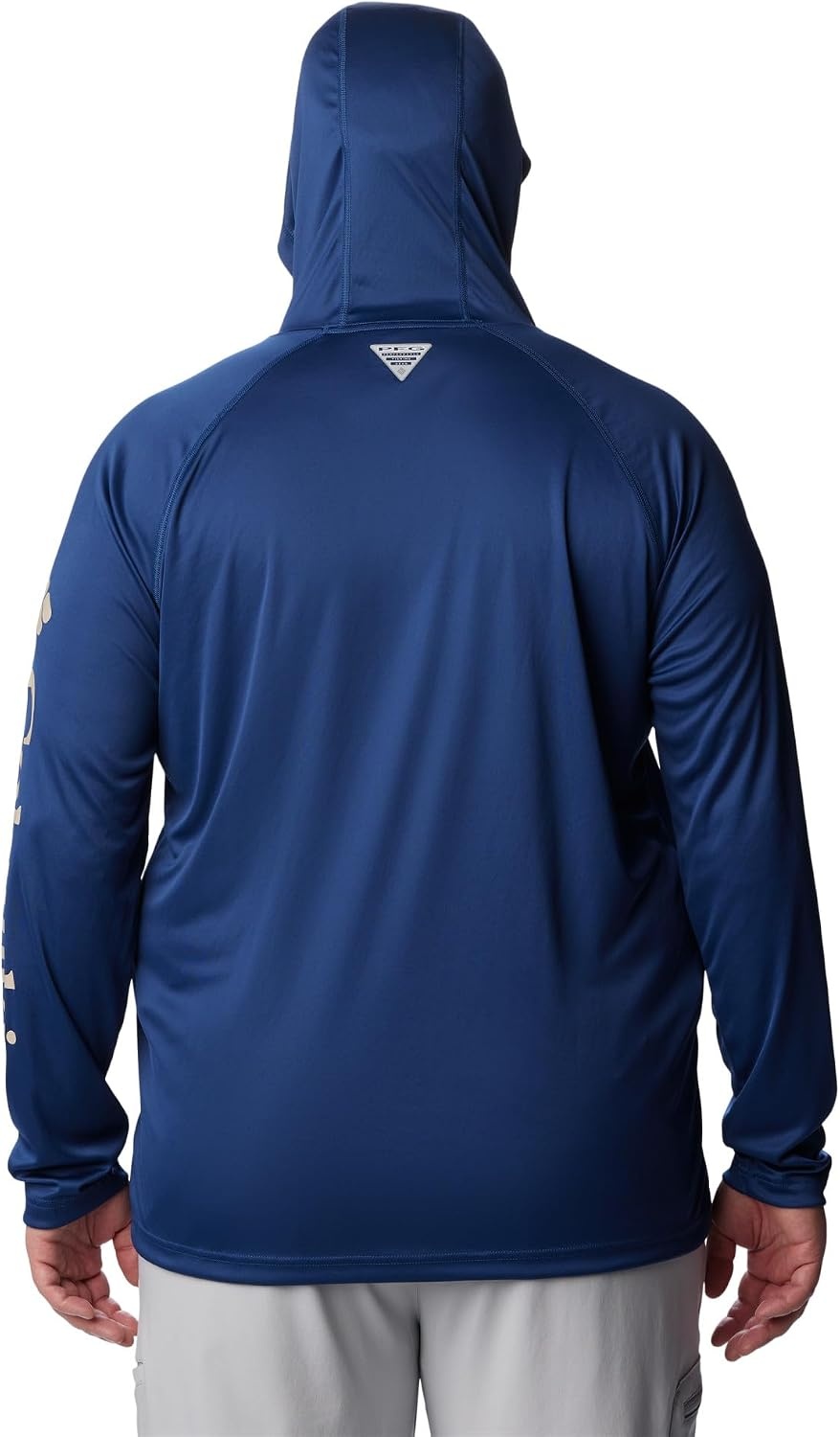 image:imageColumbia Mens PFG Terminal Tackle HoodieCarbonAncient Fossil Logo