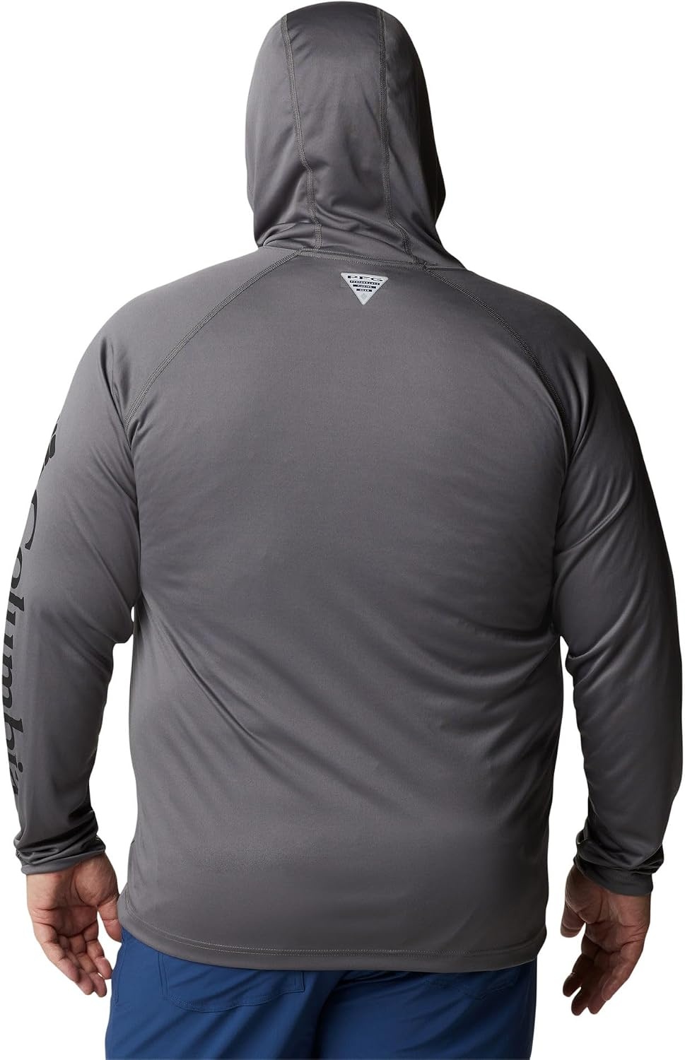 image:imageColumbia Mens PFG Terminal Tackle HoodieCity GreyBlack Logo
