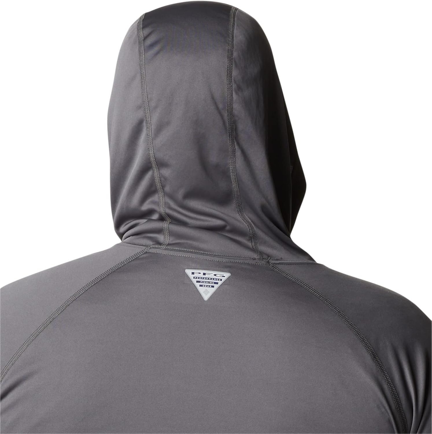 image:imageColumbia Mens PFG Terminal Tackle HoodieCity GreyBlack Logo