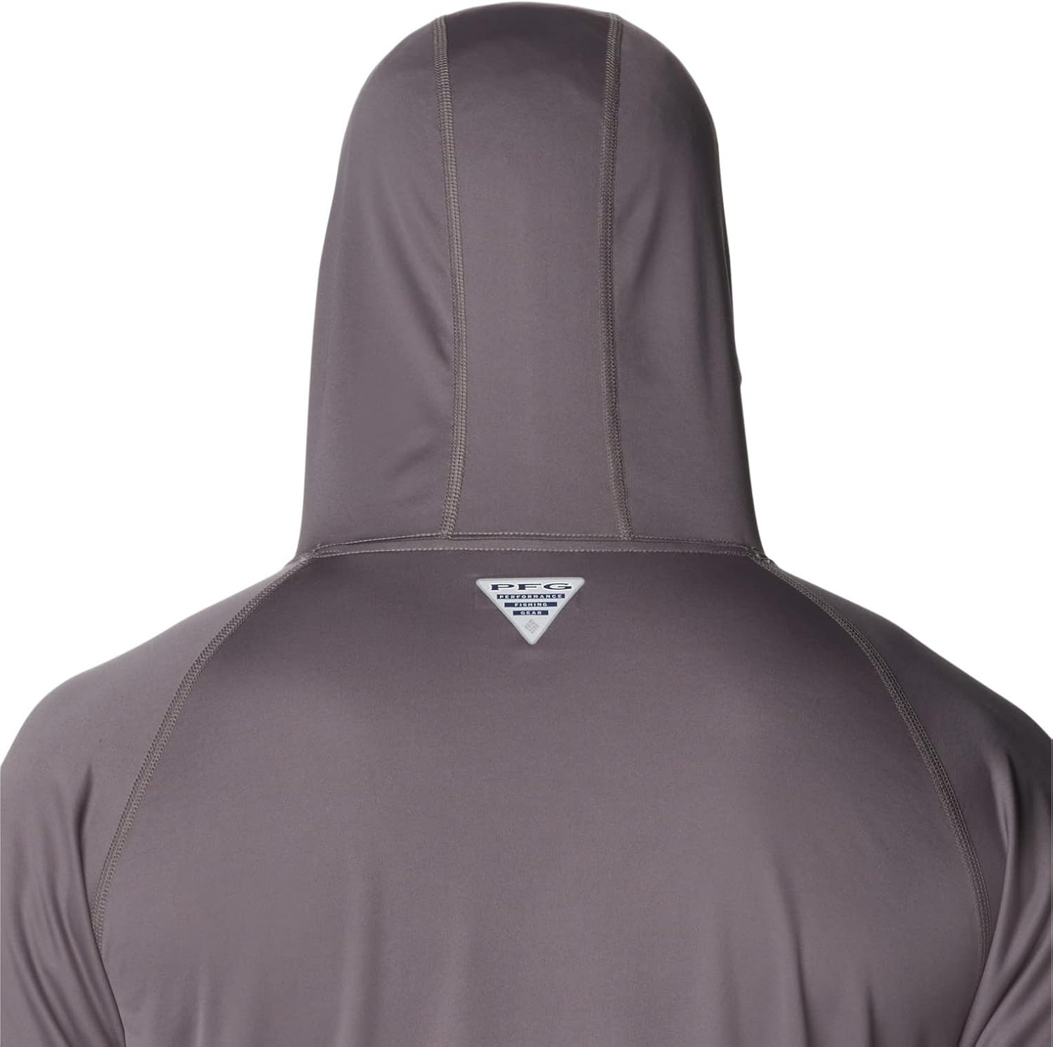 image:imageColumbia Mens PFG Terminal Tackle HoodieCity GreyCocoa Butter Logo
