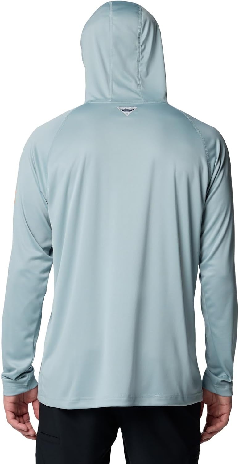 image:imageColumbia Mens PFG Terminal Tackle HoodieCrushed BlueBright Nectar Logo