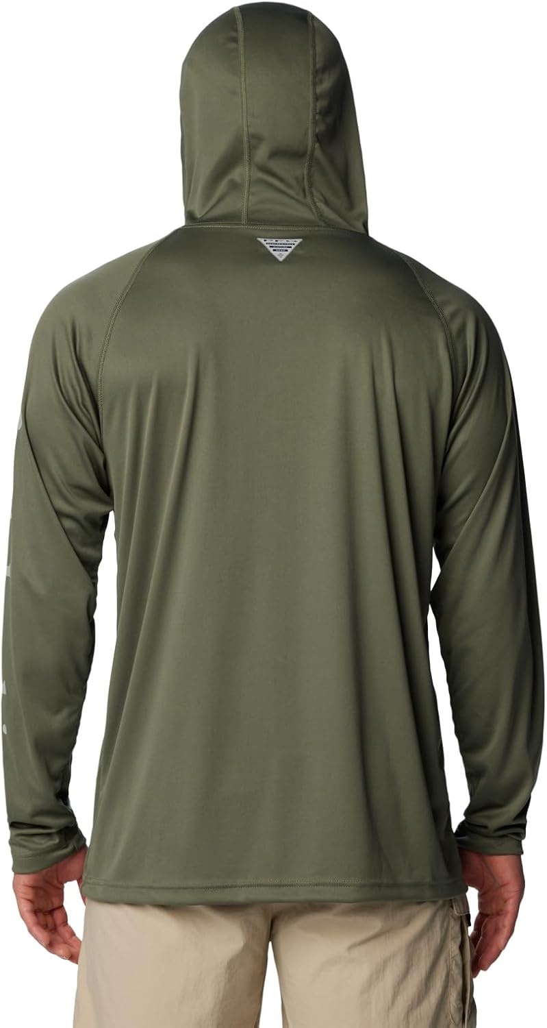 image:imageColumbia Mens PFG Terminal Tackle HoodieCypressCool Grey Logo