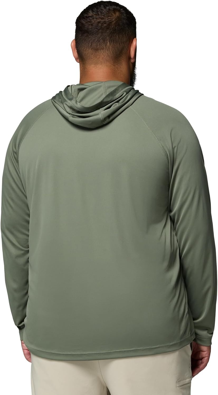 image:imageColumbia Mens PFG Terminal Tackle HoodieCypressDark Stone Logo