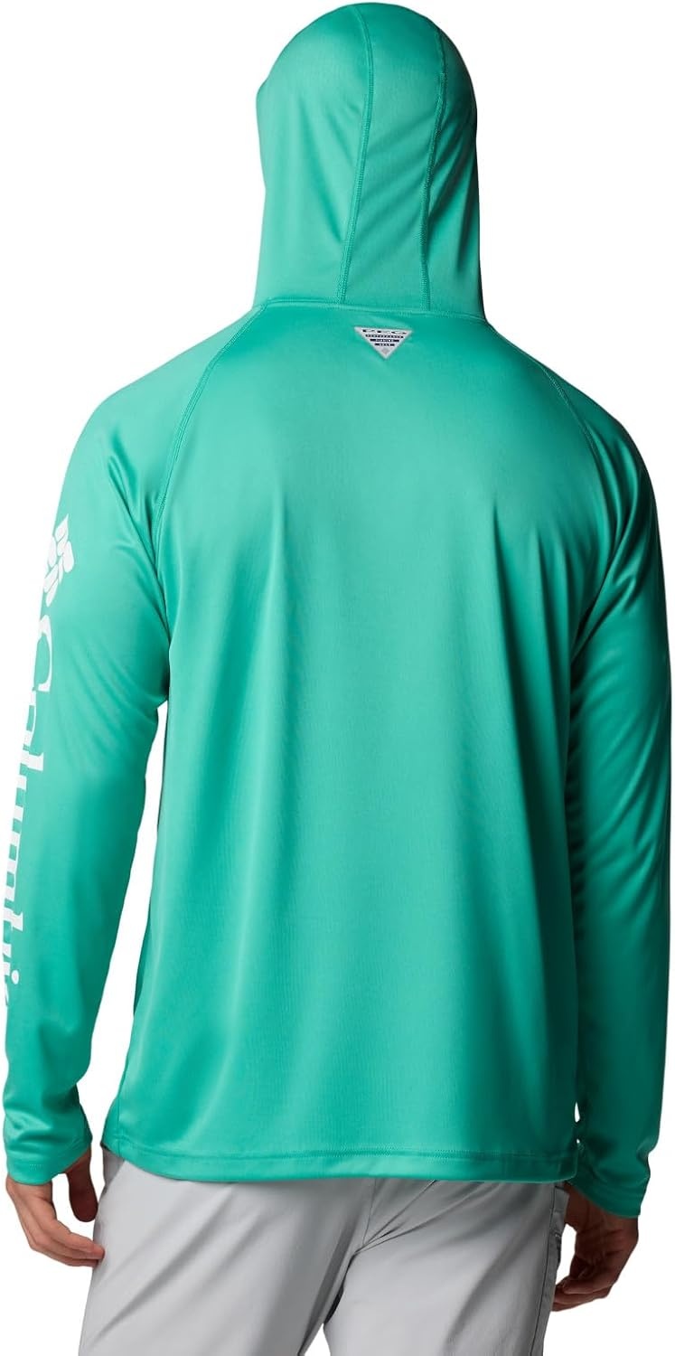 image:imageColumbia Mens PFG Terminal Tackle HoodieGlaze GreenWhite Logo