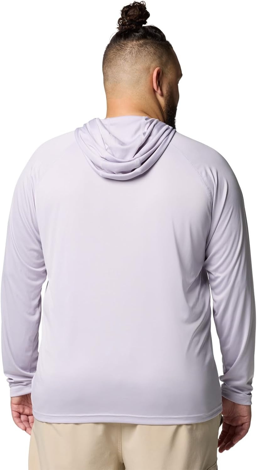 image:imageColumbia Mens PFG Terminal Tackle HoodieLavender PearlBlack Logo