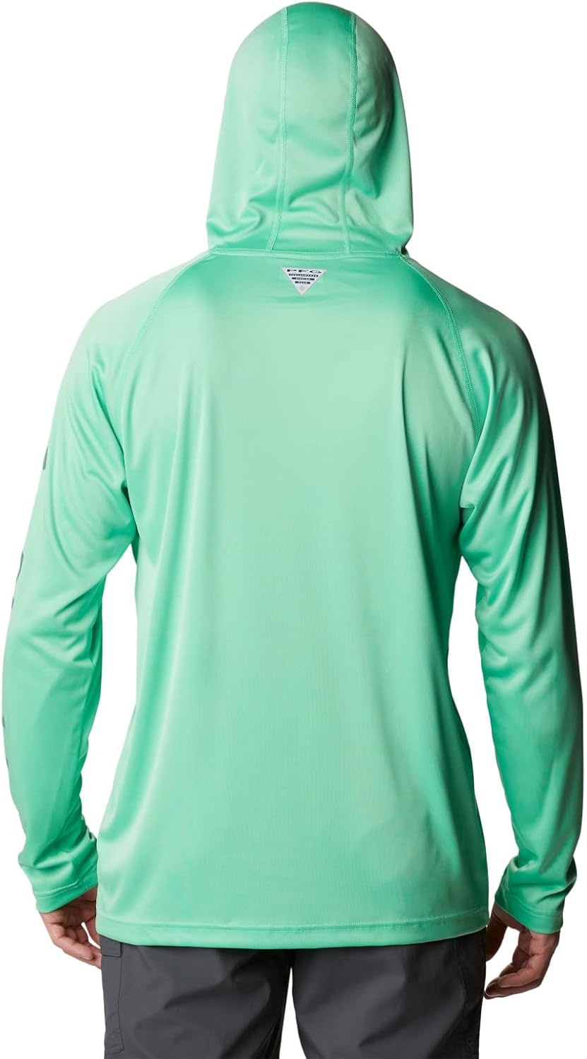 image:imageColumbia Mens PFG Terminal Tackle HoodieLight JadeMetal Logo