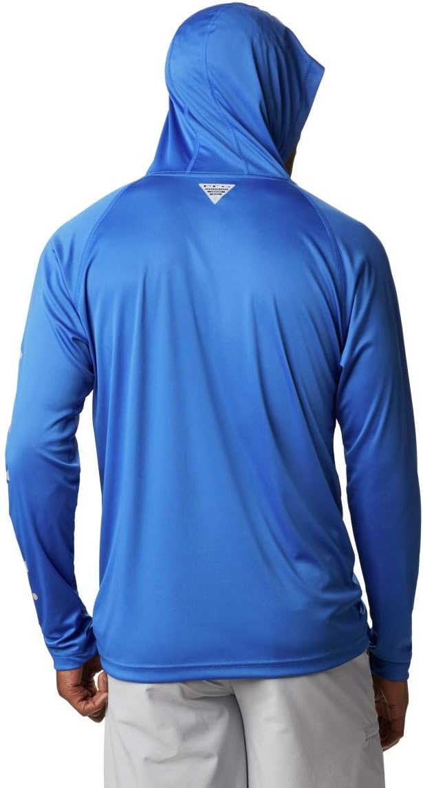 image:imageColumbia Mens PFG Terminal Tackle HoodieVivid BlueCool Grey Logo