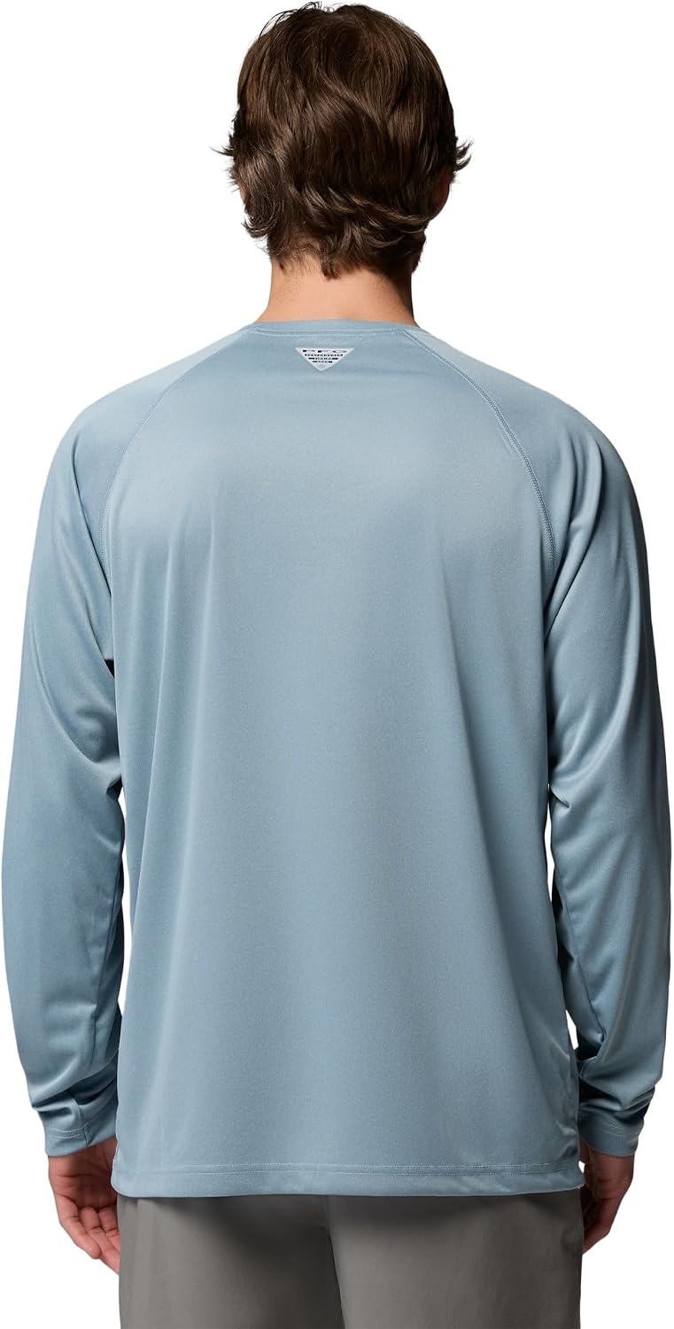 image:imageColumbia Mens PFG Terminal Tackle Long Sleeve ShirtDockside Blue HeatherCollegiate Navy