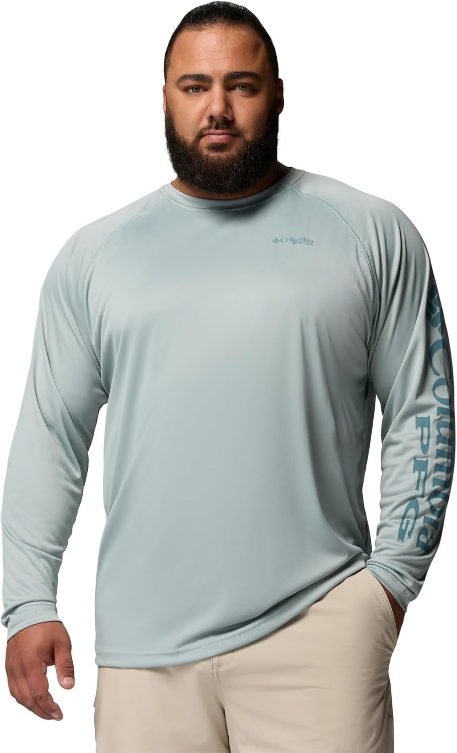 image:imageColumbia Mens PFG Terminal Tackle Long Sleeve ShirtNiagaraMetal Logo