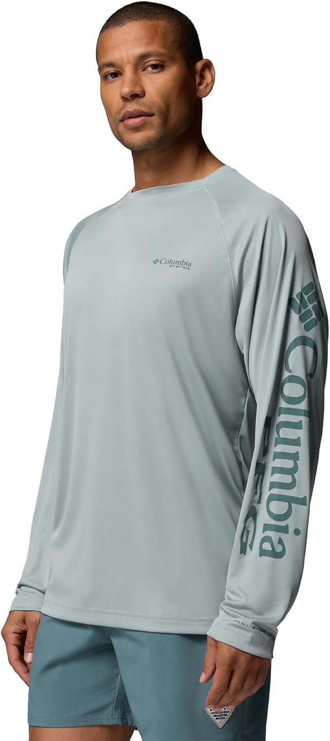 image:imageColumbia Mens PFG Terminal Tackle Long Sleeve ShirtNiagaraMetal Logo