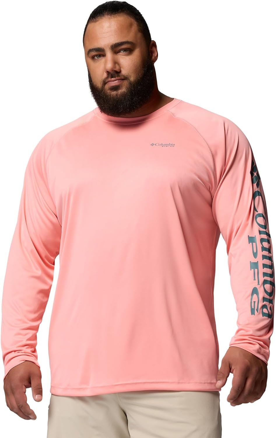 image:imageColumbia Mens PFG Terminal Tackle Long Sleeve ShirtSorbetMetal Logo
