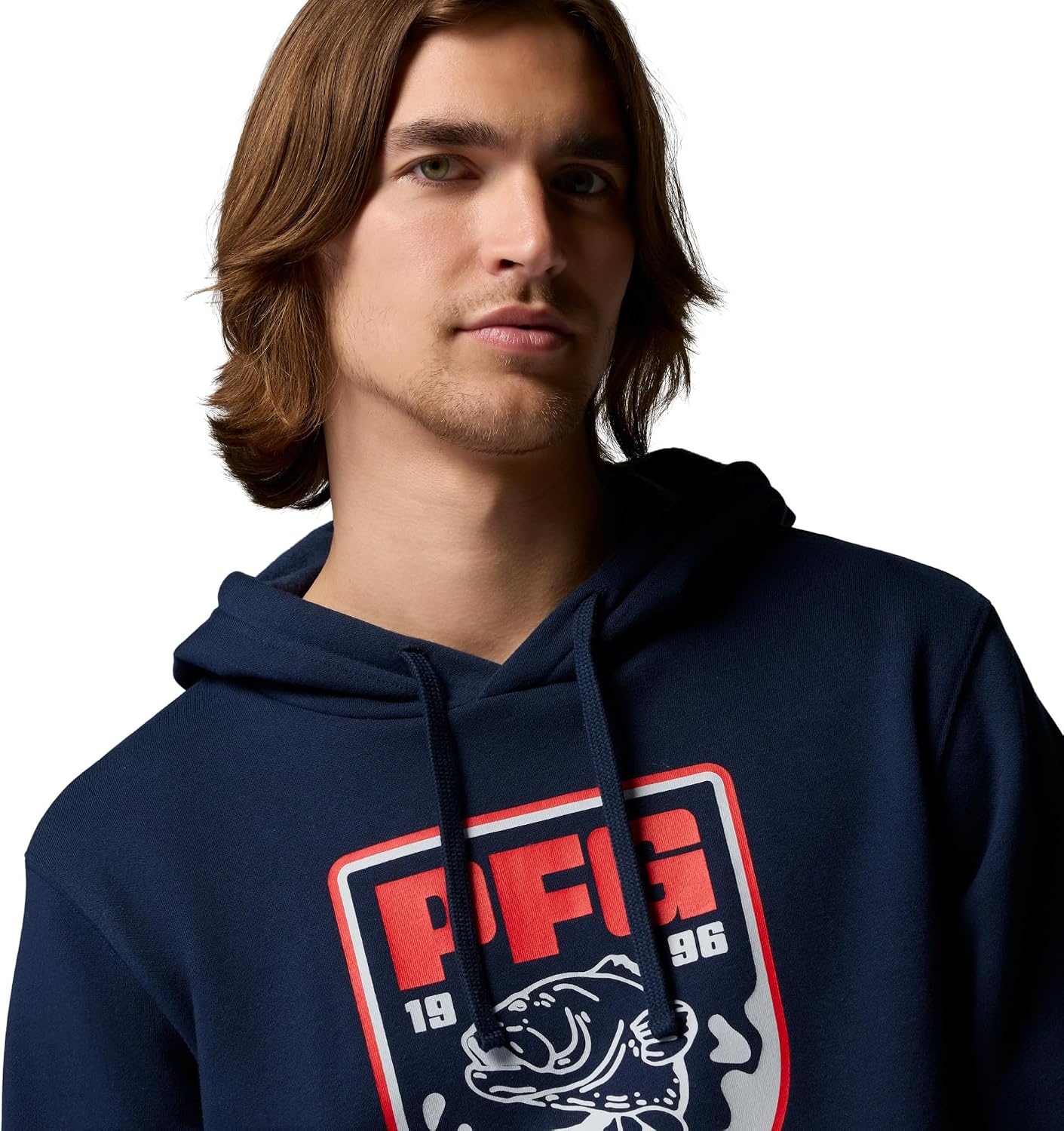 image:imageColumbia Mens Pfg Gone Gulfin HoodieCollegiate Navy