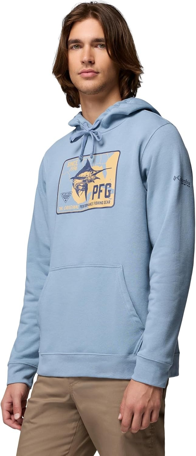 image:imageColumbia Mens Pfg Gone Gulfin HoodieDockside Blue
