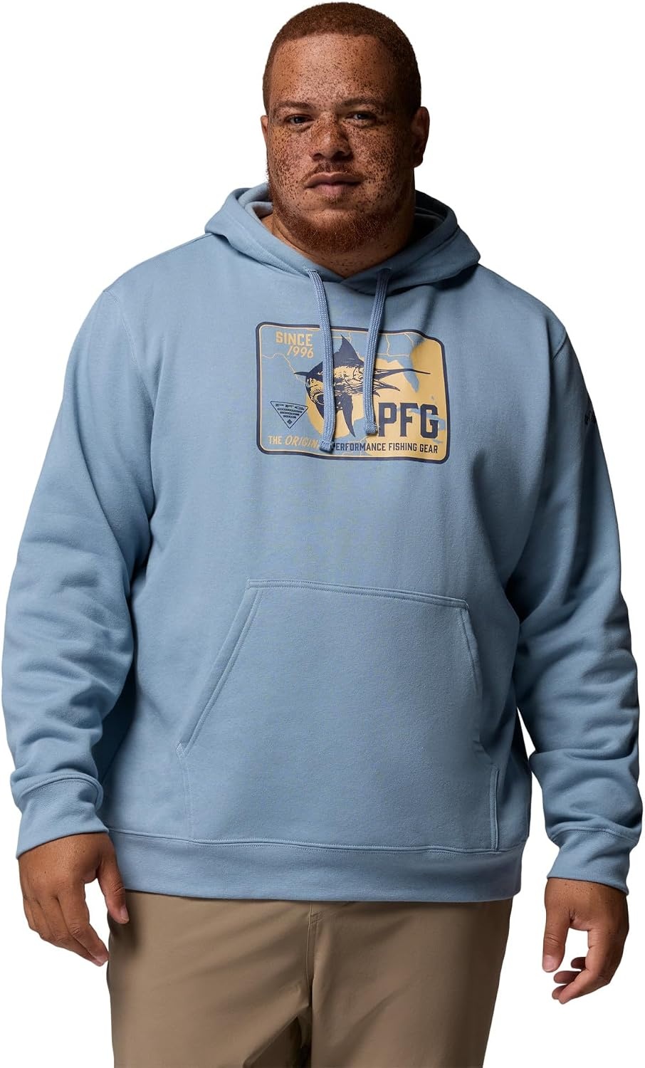 image:imageColumbia Mens Pfg Gone Gulfin HoodieDockside Blue